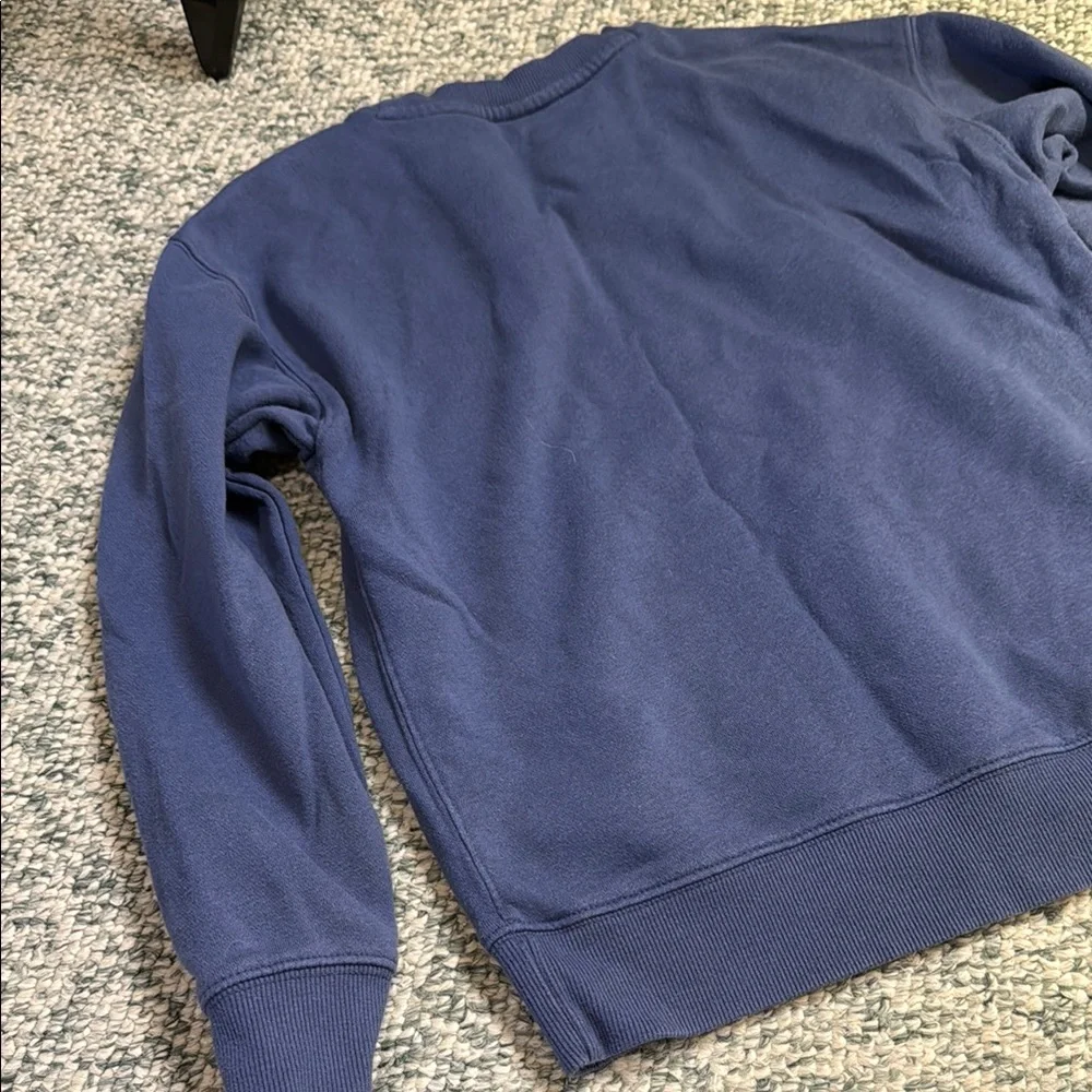 Like New Boys Old Navy‎ Embroidered Chill Skull Crewneck Sweatshirt